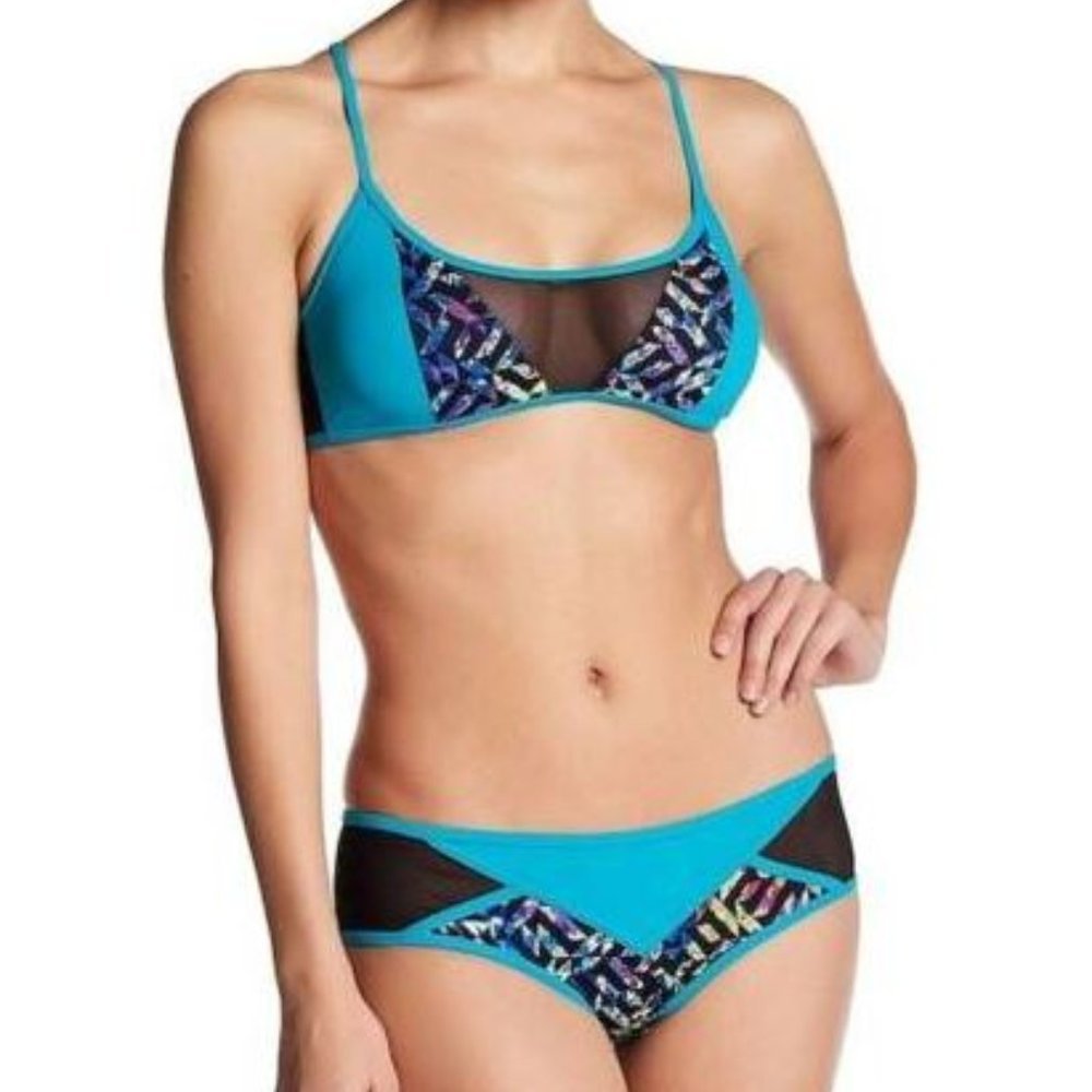 Sole East Orchidbomb Sairee Bikini Swimsuit Mesh